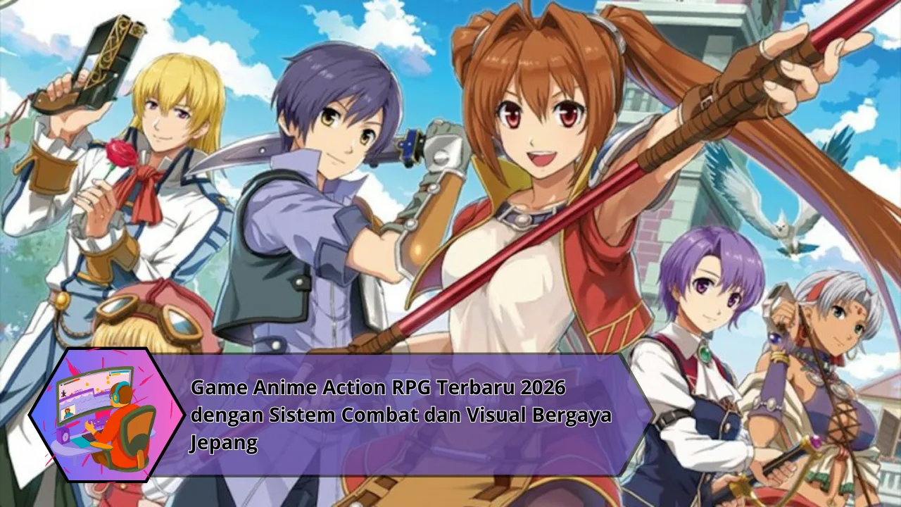 Game Anime Action RPG Terbaru 2026 dengan Sistem Combat dan Visual Bergaya Jepang
