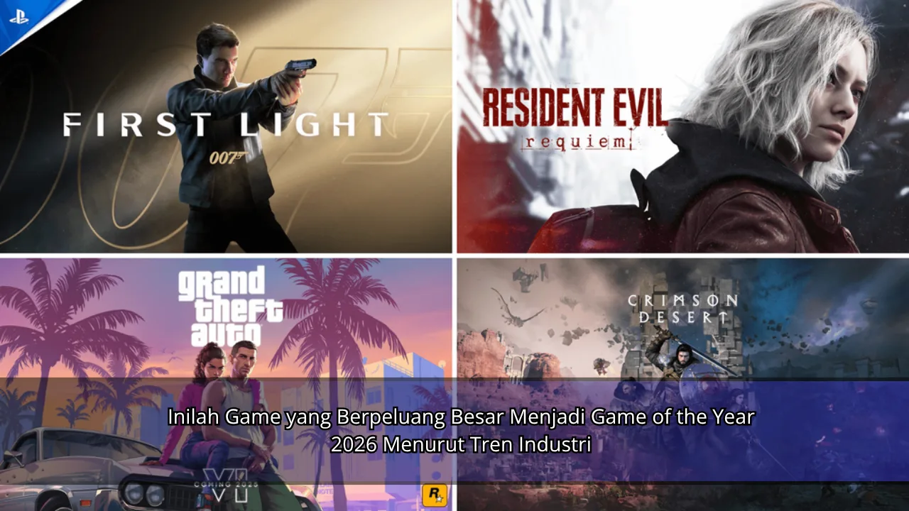 Inilah Game yang Berpeluang Besar Menjadi Game of the Year 2026 Menurut Tren Industri