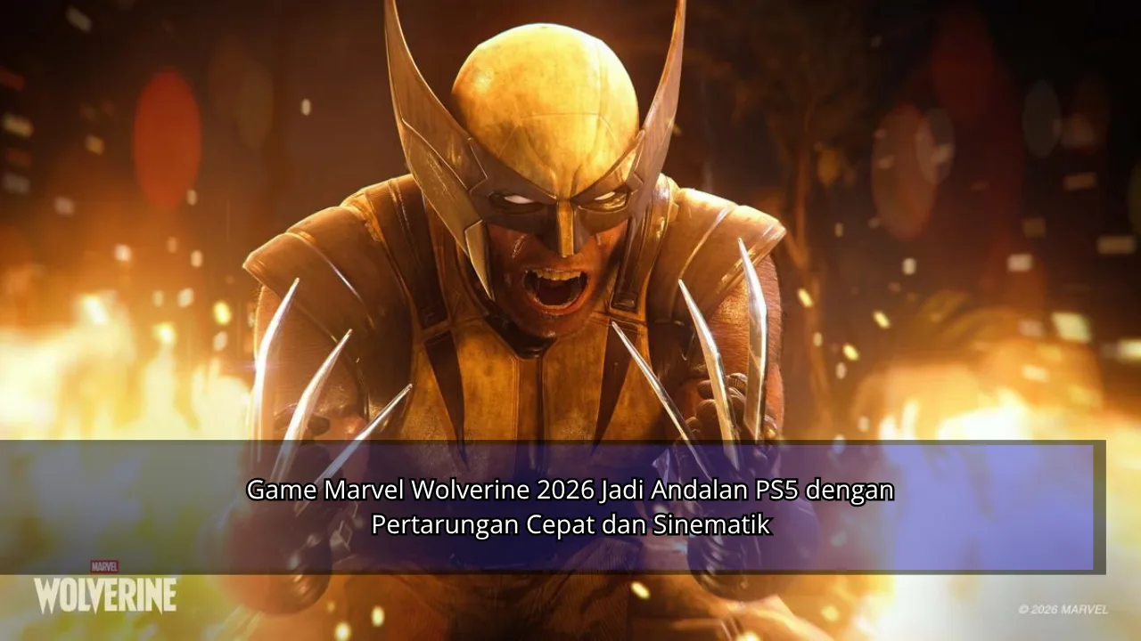 Game Marvel Wolverine 2026 Jadi Andalan PS5 dengan Pertarungan Cepat dan Sinematik