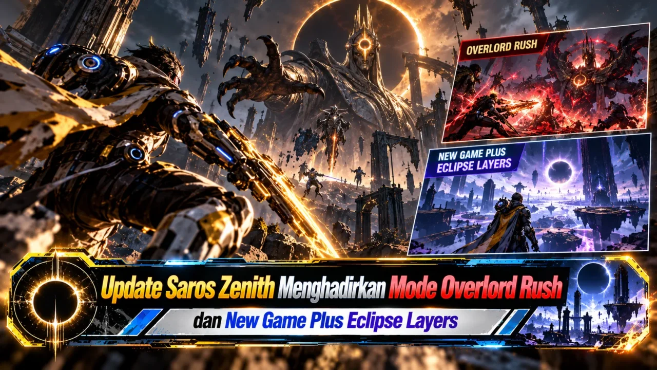 Update Saros Zenith Menghadirkan Mode Overlord Rush dan New Game Plus Eclipse Layers