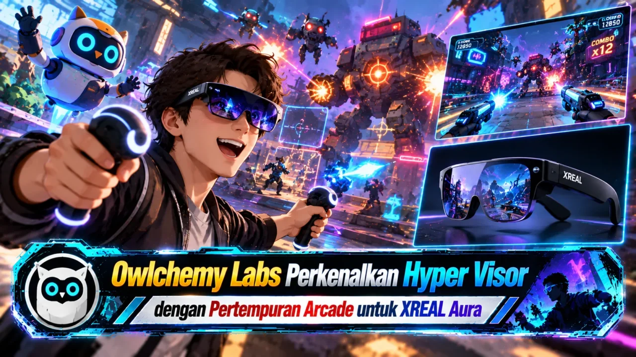 Owlchemy Labs Perkenalkan Hyper Visor dengan Pertempuran Arcade untuk XREAL Aura