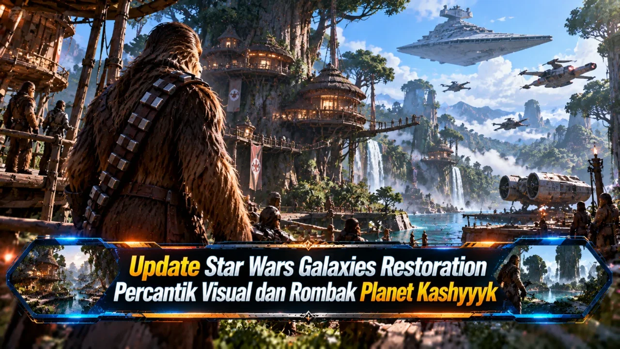 Update Star Wars Galaxies Restoration Percantik Visual dan Rombak Planet Kashyyyk