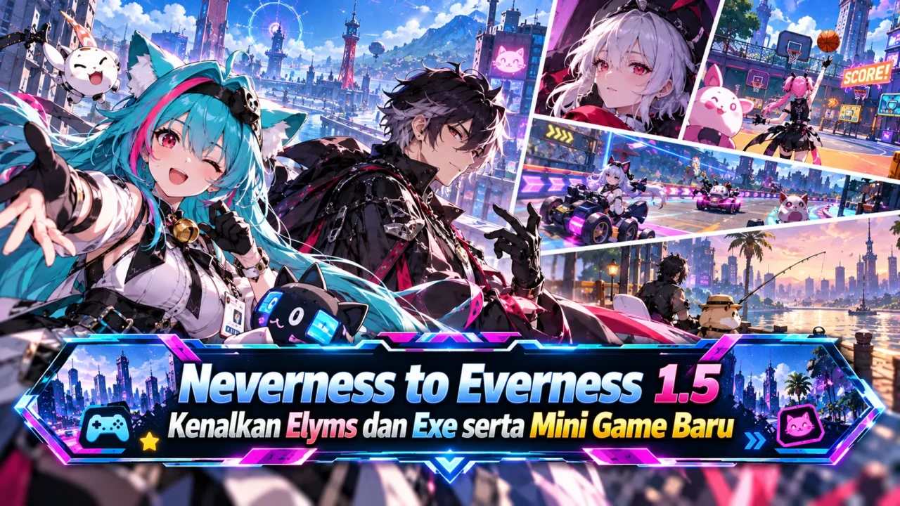 Neverness to Everness 1.5 Kenalkan Elyms dan Exe serta Mini Game Baru