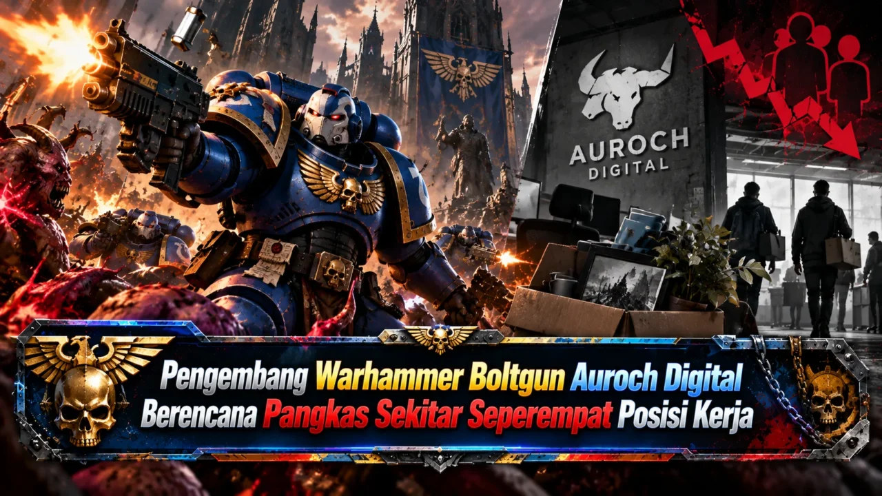Pengembang Warhammer Boltgun Auroch Digital Berencana Pangkas Sekitar Seperempat Posisi Kerja