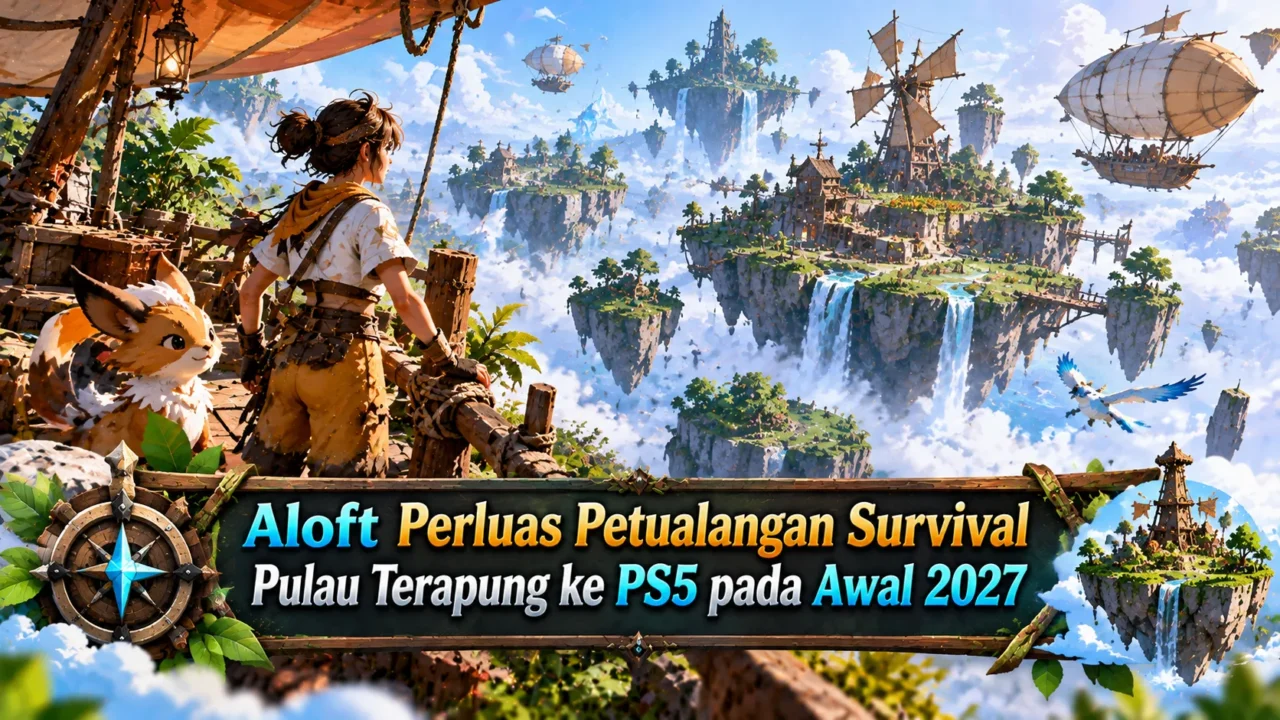 Aloft Perluas Petualangan Survival Pulau Terapung ke PS5 pada Awal 2027
