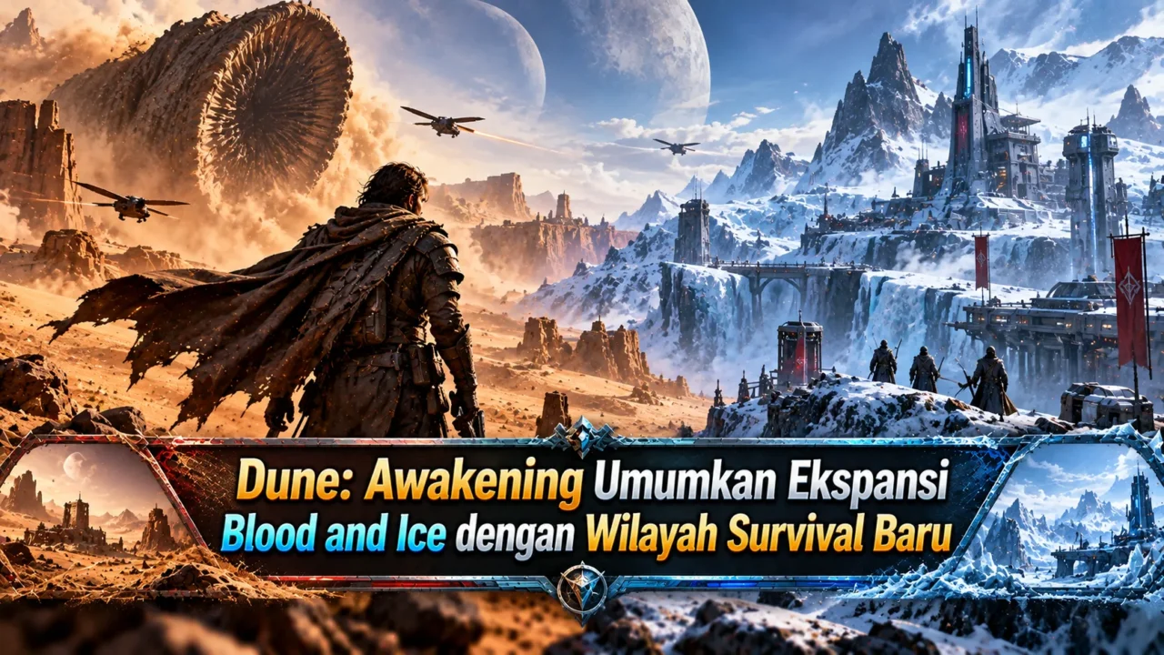 Dune: Awakening Umumkan Ekspansi Blood and Ice dengan Wilayah Survival Baru